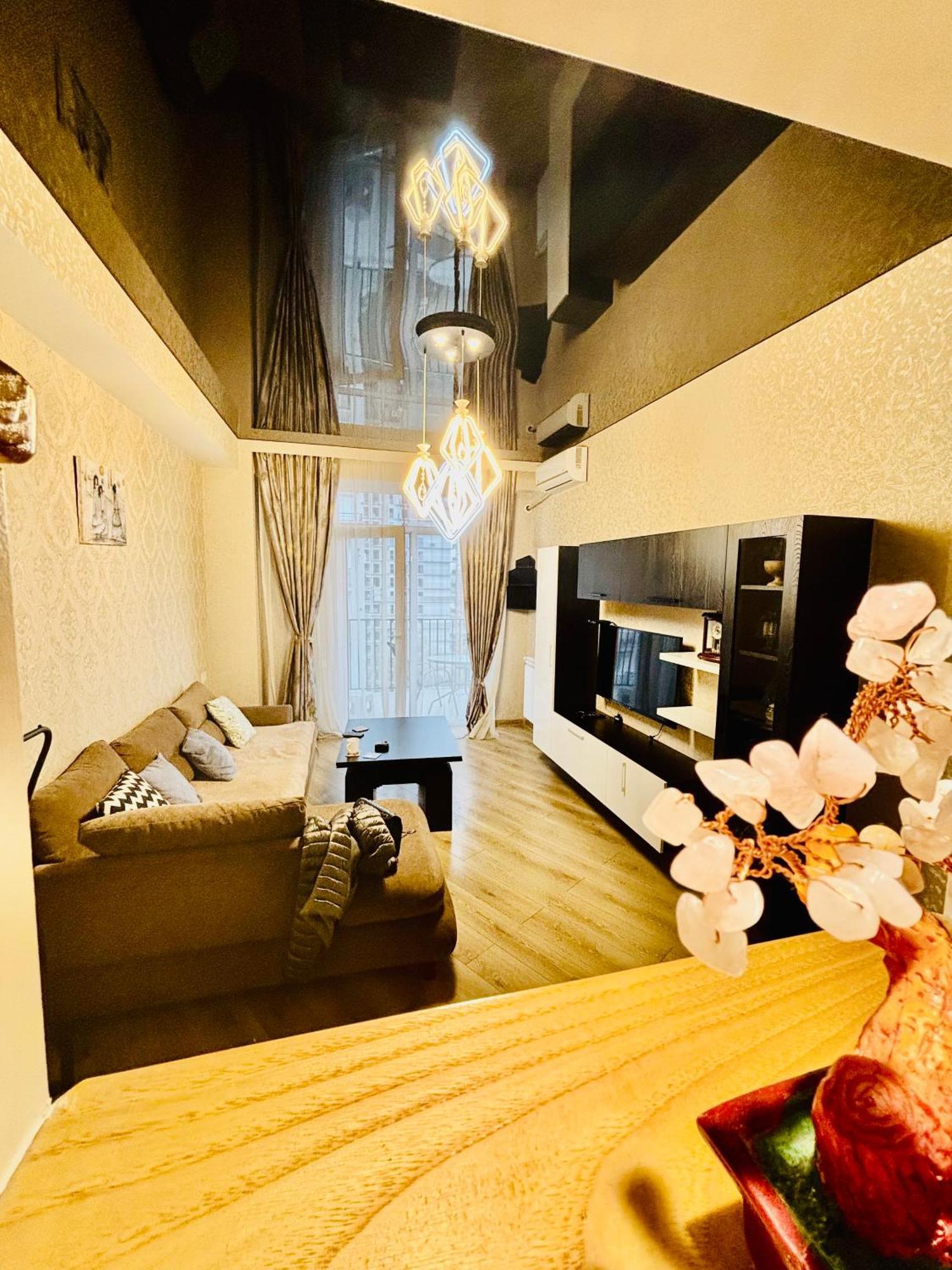 公寓 Skyline Terrace & Views Agladze 第比利斯